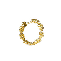 The ring of flowers 14k earrings