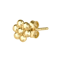 14K Basic flower earrings