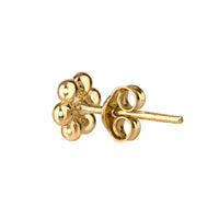 14K Basic flower earrings